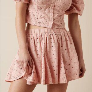 American Eagle Eyelet Skort